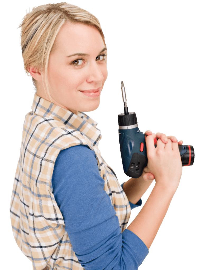 Customer ready to purchase hardware tools.